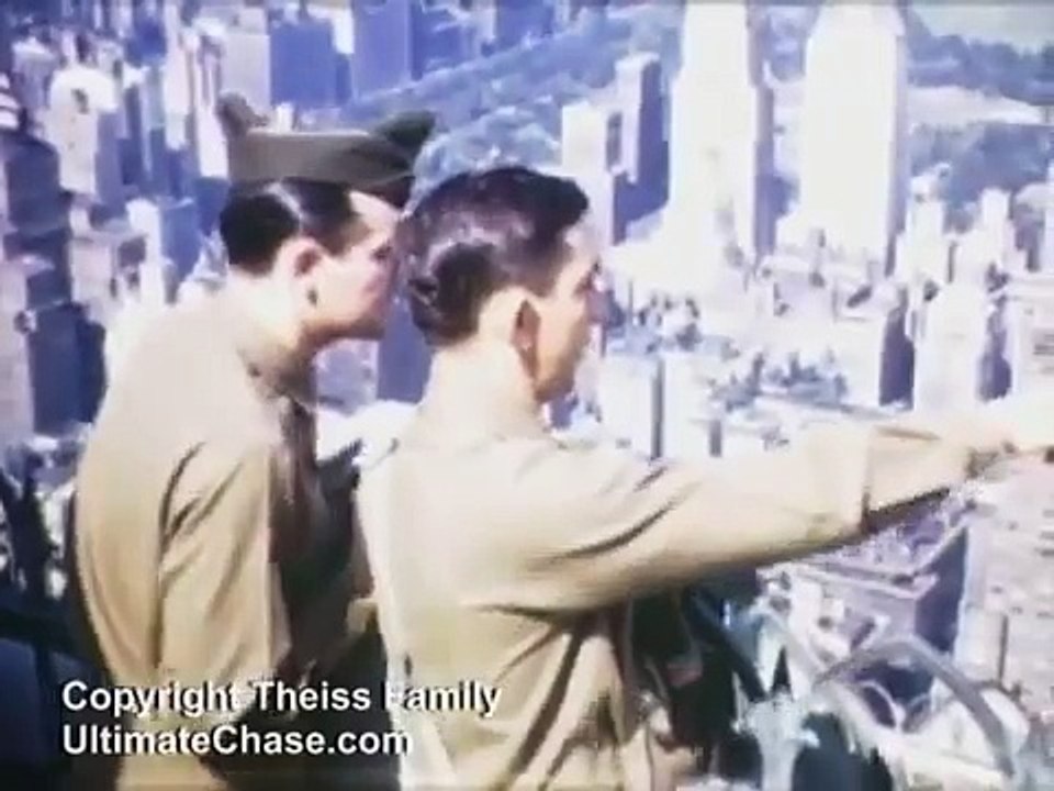 Amazing vintage color film from Times Square, New York City, 1945 (News World)
