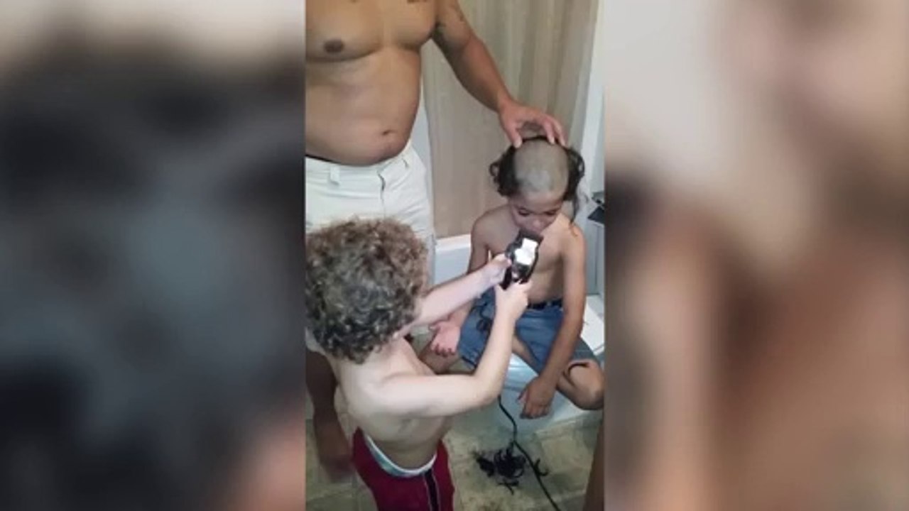 This Family Shaved Their Heads For The Best Reason