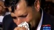 Mustafa Kamal Crying During His Press Conference