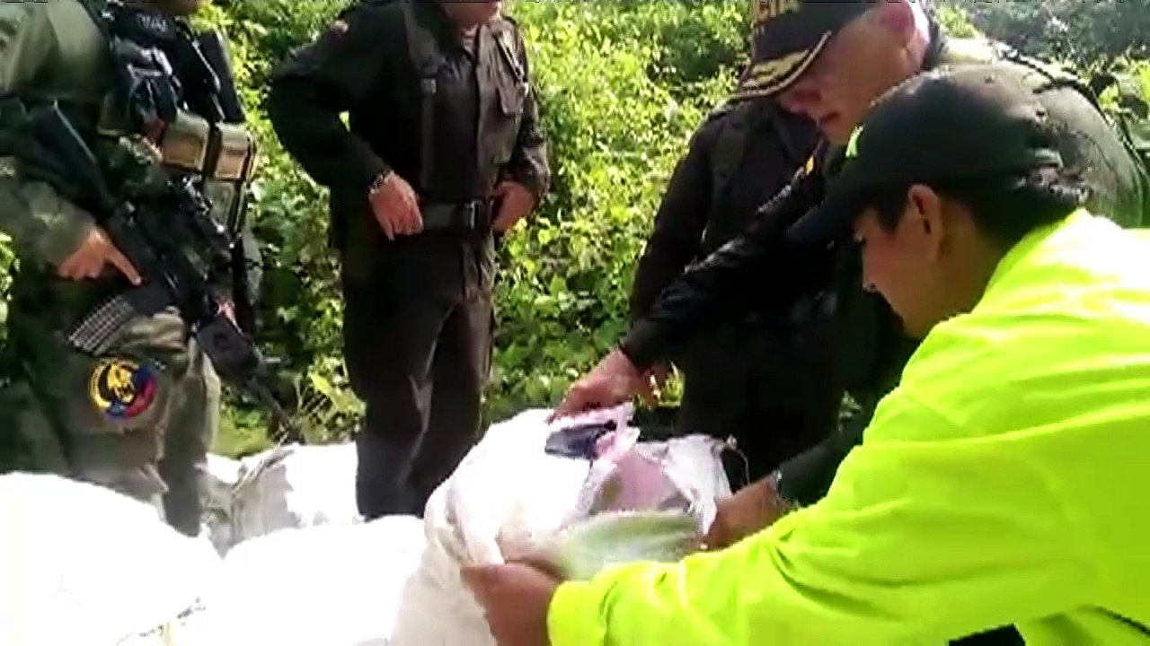 Colômbia apreende 3,5 toneladas de cocaína