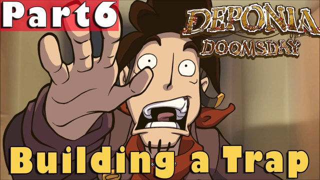#6| Deponia Doomsday Gameplay Guide | Building a Trap | PC Full Walkthrough