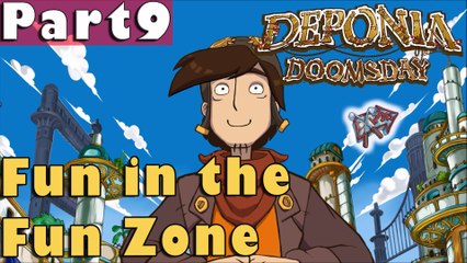 #9| Deponia Doomsday Gameplay Guide | Fun in the Fun Zone | PC Full Walkthrough