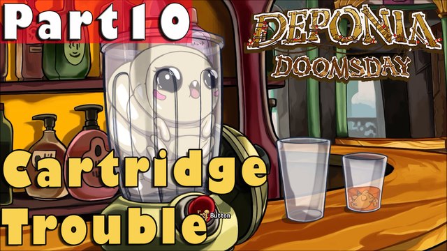 #10| Deponia Doomsday Gameplay Guide | Cartridge Trouble | PC Full Walkthrough