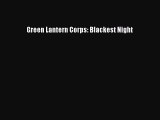 PDF Green Lantern Corps: Blackest Night [PDF] Online