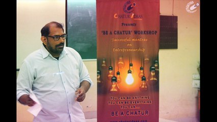 “BE A CHATUR” summit at Technovanz the annual technology fest of VJIT College in Matunga.