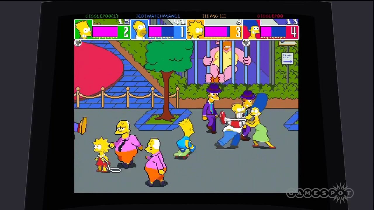GameSpot Reviews - The Simpsons Arcade Game (Xbox 360)