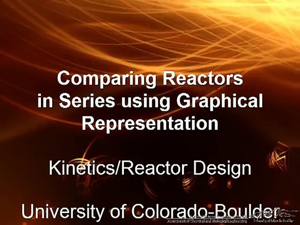 Comparing Reactors in Series