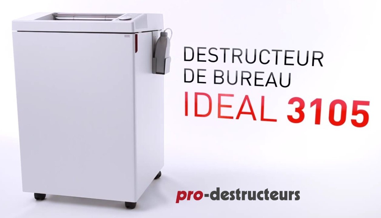 Destructeur de documents IDEAL 3105