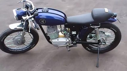 WSK M21W2 175 Kobuz Cafe Racer praca silnika - 1456994890001