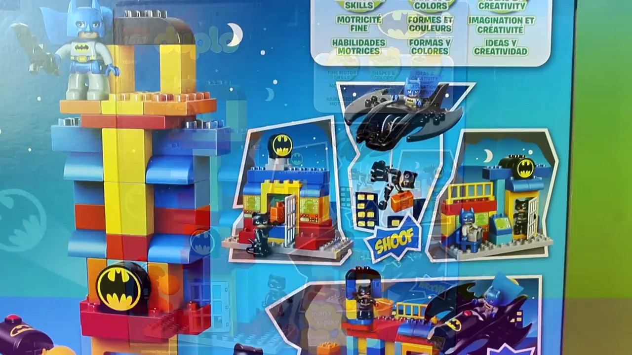Lego Duplo Batcave Adventure Batman & Catwoman Just4fun290 Building Blocks Toys and Stories