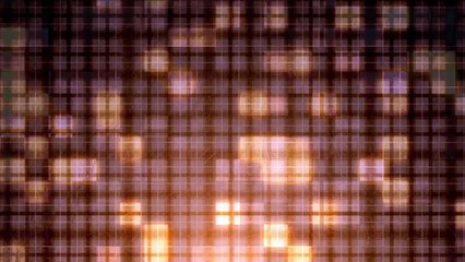 Video Background 38 Glowing Blocks Orange