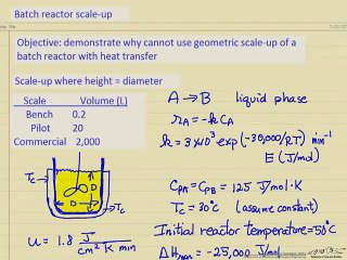 Batch Reactor Scale-Up