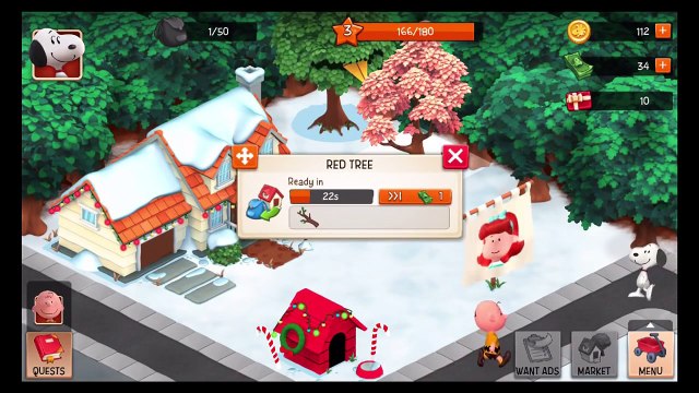 Peanuts: Snoopys Town Tale - NEW Christmas Update! - Best App For Kids