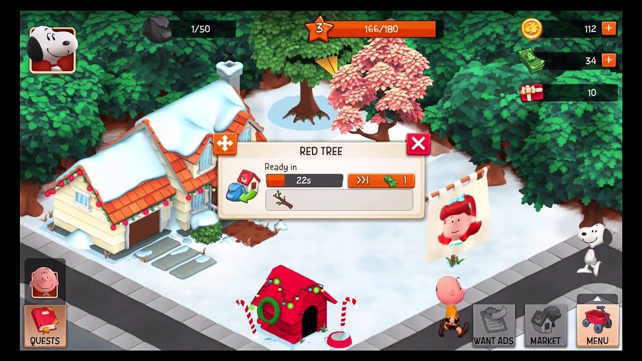 Peanuts: Snoopys Town Tale - NEW Christmas Update! - Best App For Kids