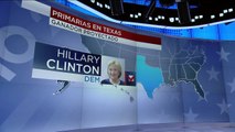 Ted Cruz y Hillary Clinton son los ganadores proyectados de Texas