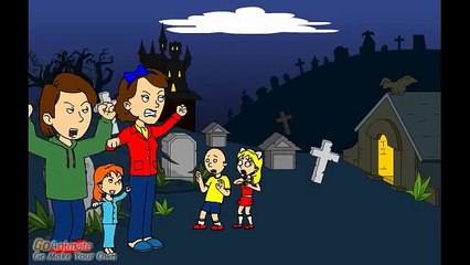 Penelope revives caillou and gets grounded.