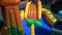Dinosaurios y Piscina inflable infantil de dinosaurios para niños/ Dinosaur Inflatable Play Center