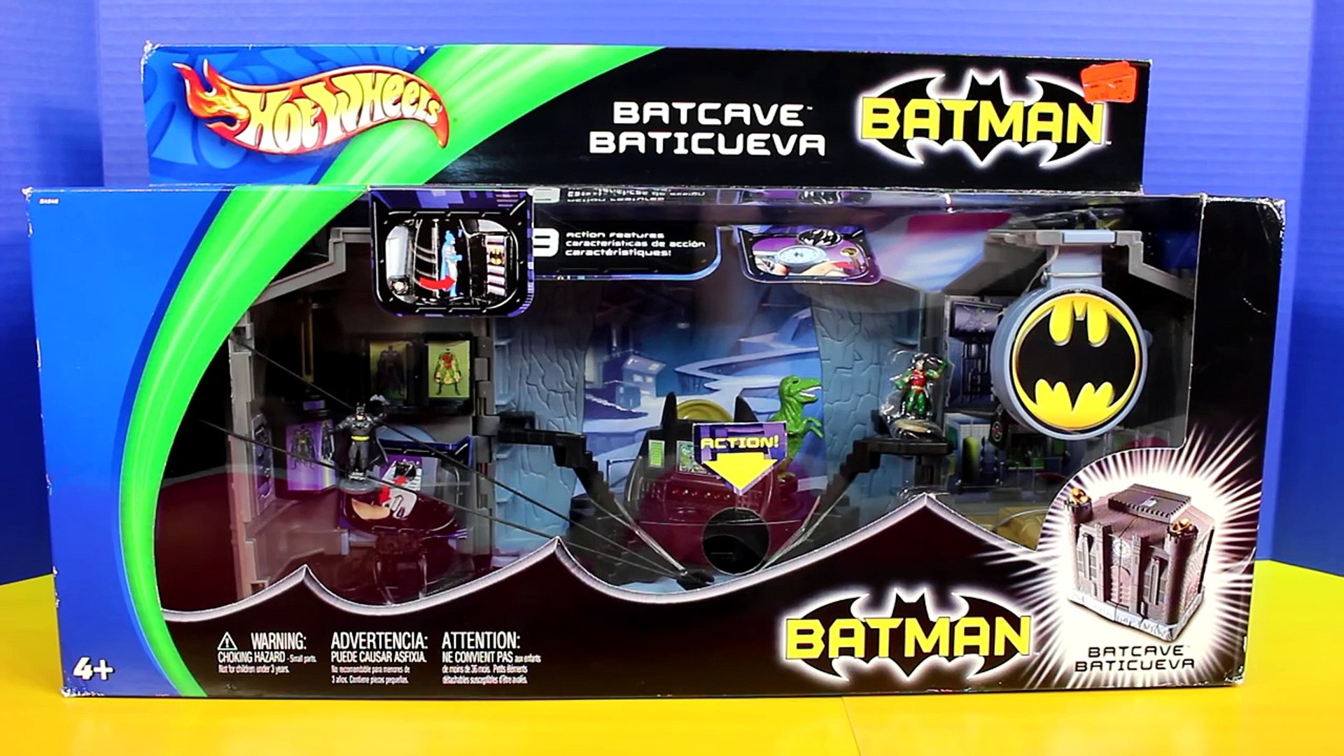 hot wheels city batman batcave trackset