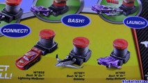Cars 2 Bash n Go Holley Shiftwell Launcher Mattel Disney Pixar toy review by Blucollection