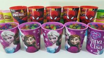 Orbeez Disneys Frozen & Marvel Avengers Surprise Cups Elsa Anna Spiderman Iron Man Surprise Toys!