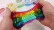 How To Make Rainbow Jelly Slime Bear Clay DIY 무지개 말랑 말랑 젤리 액체괴물