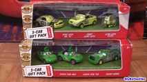 3-Car Gift Pack Disney Cars Collection Leak Less Pitty, Chick Hicks, Mia Tia Pixar by Blucollection