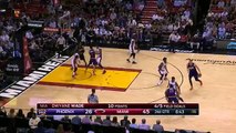 Alex Len Posterizes Hassan Whiteside - Suns vs Heat - March 3, 2016 - NBA 2015-16 Season