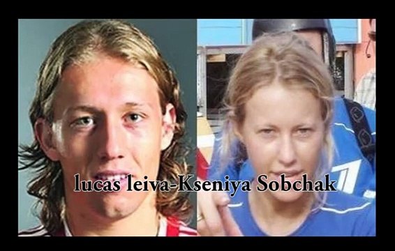 25 celebrities who look exactly like famous footballers