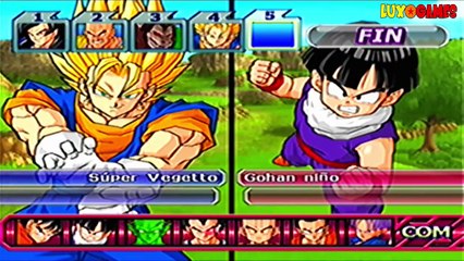 Gameplay (Septimo Pedido) Dragon Ball Z Budokai Tenkaichi 3 Version Latino Final