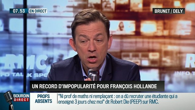 Brunet & Dély : François Hollande bat le record d'impopularité - 04/03