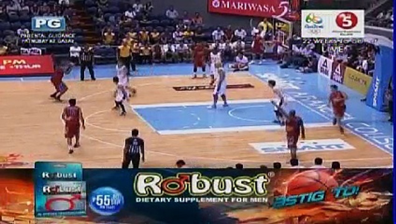 RAIN OR SHINE VS NLEX MARCH 4 2016 THIRD QUARTER