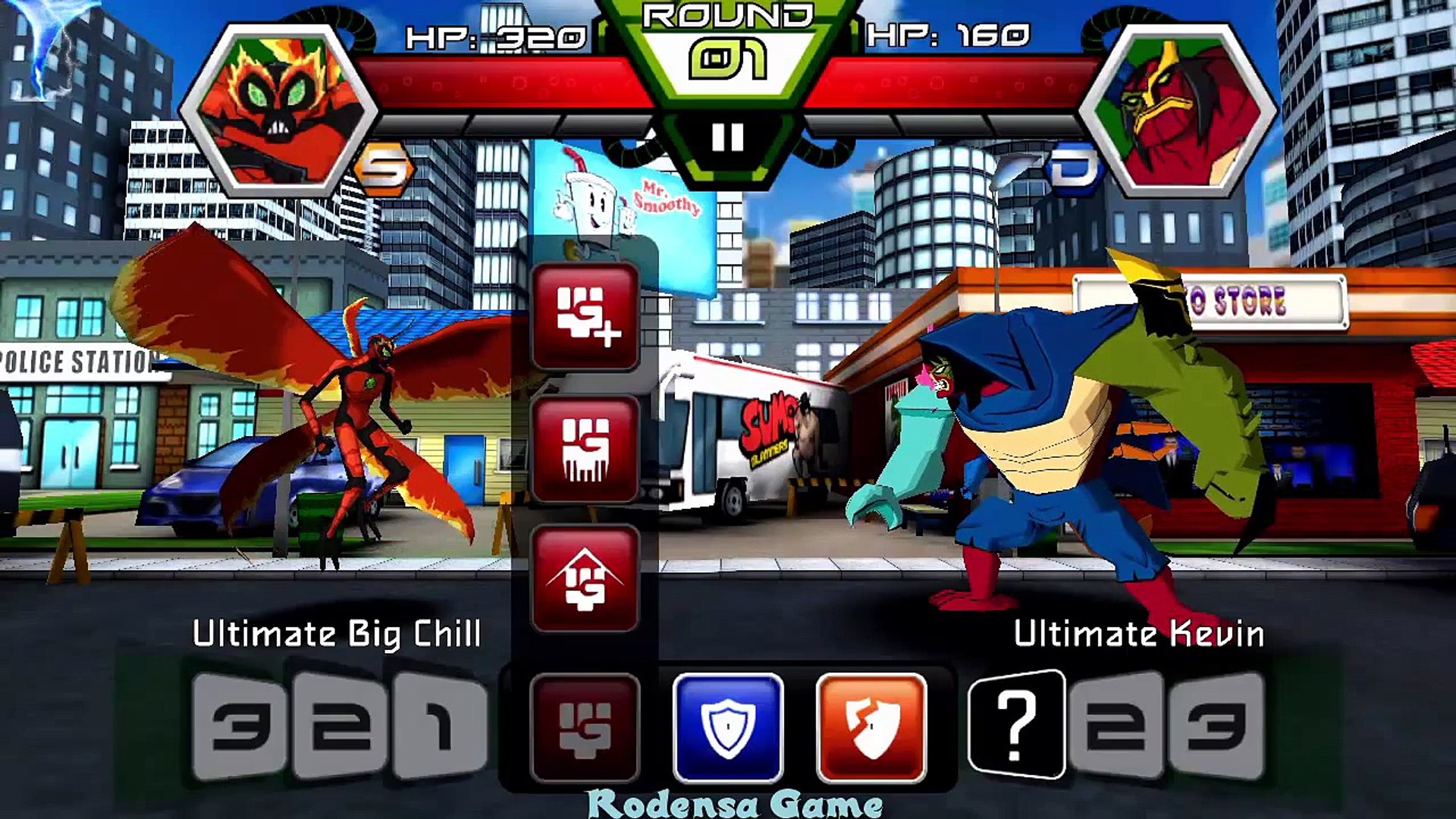 Ben 10 Alien Ultimate Xenodrome Ultimate Big Chill Vs Ultimate Kevin Video Dailymotion