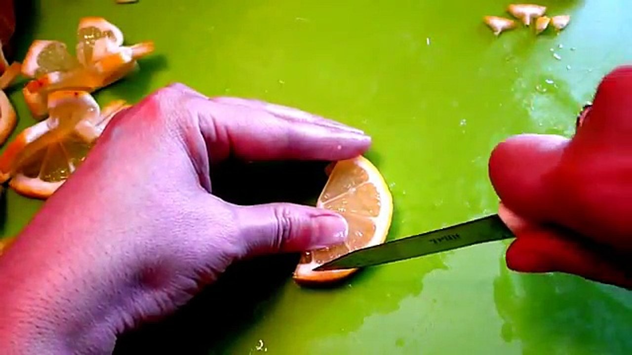 Бабочки из лимона! Butterflies of lemon! Украшения из лимона! Decoration of lemon