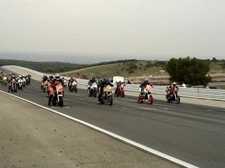 Départ 1ère course lédenon