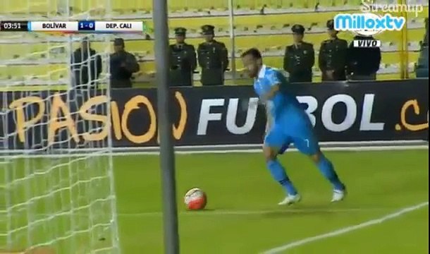 Bolivar 5 Vs 0 Deportivo Cali - Copa Libertadores - Los goles