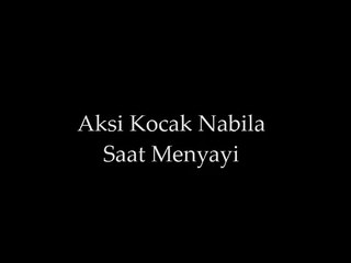 Aksi Lucu Nabila JKT48 Saat Menyanyi