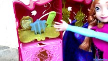 Disney Frozen Ice Skating Elsa Anna Dolls DC Fashion Royal Closet Dress-up Playset by ToysCollector