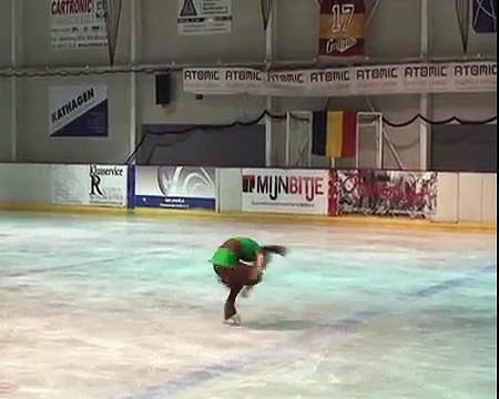Lisa Van Genck - Junior ladies - Belgisch kampioenschap kunstschaatsen 2016