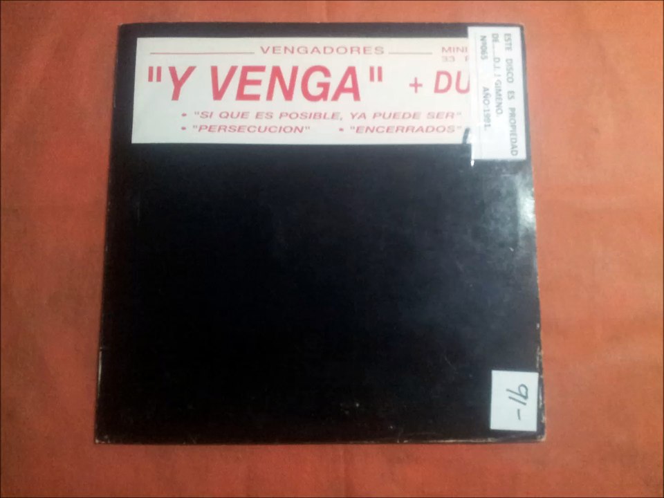 VENGADORES.(Y VENGA.)(12''.)(1991.)