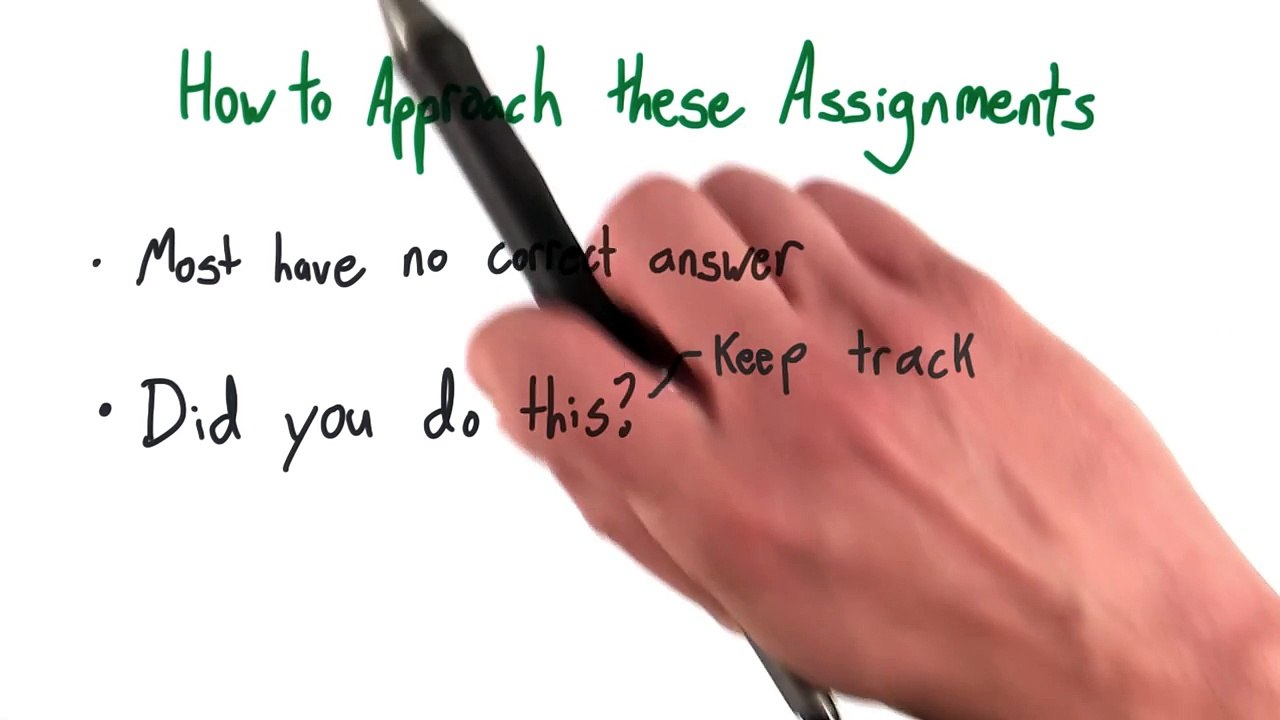 How to Approach Assignments - UX Design for Mobile Developers