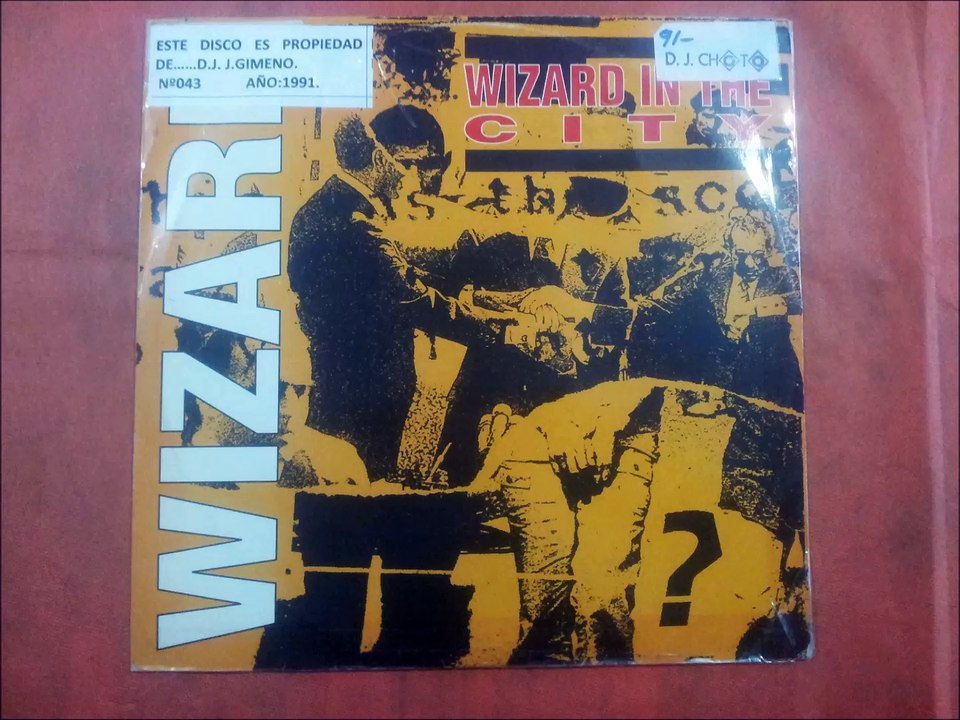 WIZARD.(WIZARD IN THE CITY.(DRUM VERSION.)(12''.)(1991.)