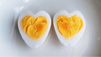 How to Make a Heart Shaped Egg - Heart boiled eggs