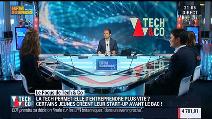 Adolescents entrepreneurs: La Tech permet-elle d'entreprendre plus vite ? - 03/03