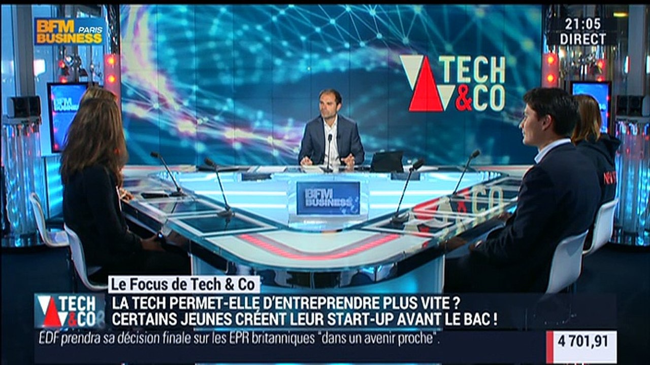 Adolescents entrepreneurs: La Tech permet-elle d'entreprendre plus vite ? - 03/03