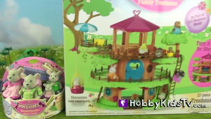 Peppa, Mickey Mouse Woodzeez TreeHouse! Play-Doh Mud, George Pig, by HobbyKidsTV