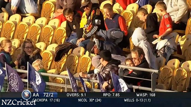 Auckland Aces Vs Otago Volts Extended Highlights Final Georgie Pie Super Smash 2015