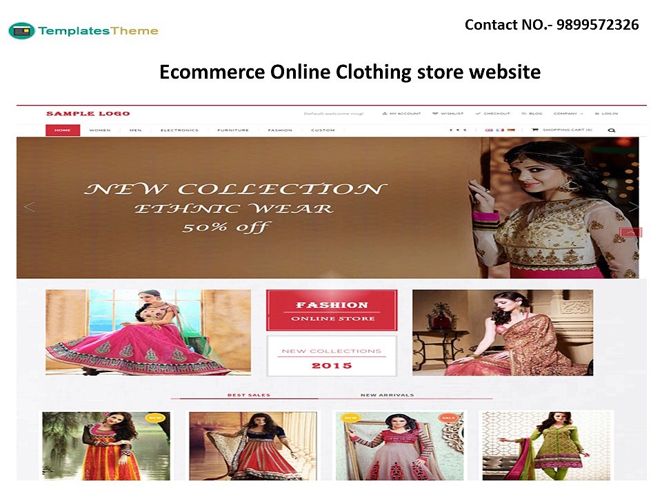 Responsive eCommerce Magento Theme & Templates