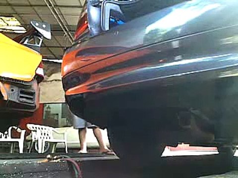 bmw e90 320i muffler delete + stock resonator