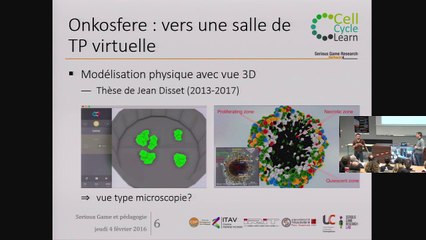 Cecycle : de la simulation au serious game en biologie cellulaire