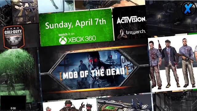 Black Ops 2 Zombies MOB OF THE DEAD NEW ACID SHOWER TRAP PREVIEW - NEW UPRISING DLC EASTER EGG